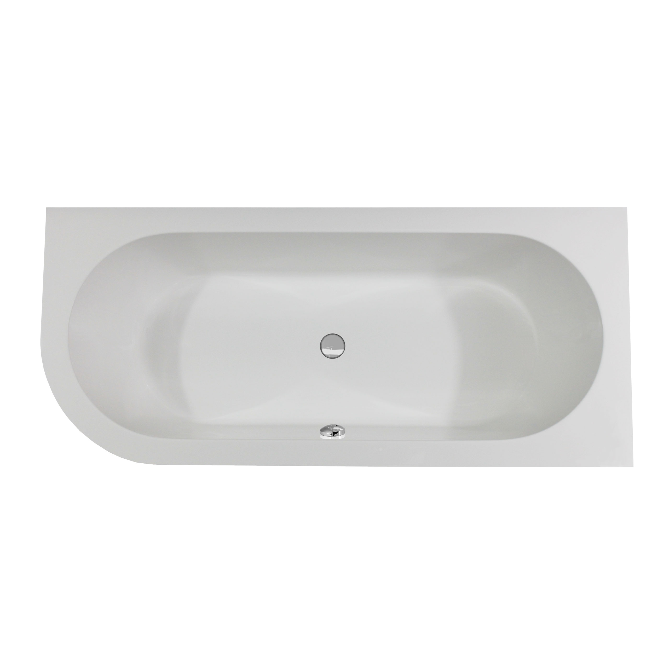 Badfaszination Exclusive freistehende Badewanne Whistler Corner links