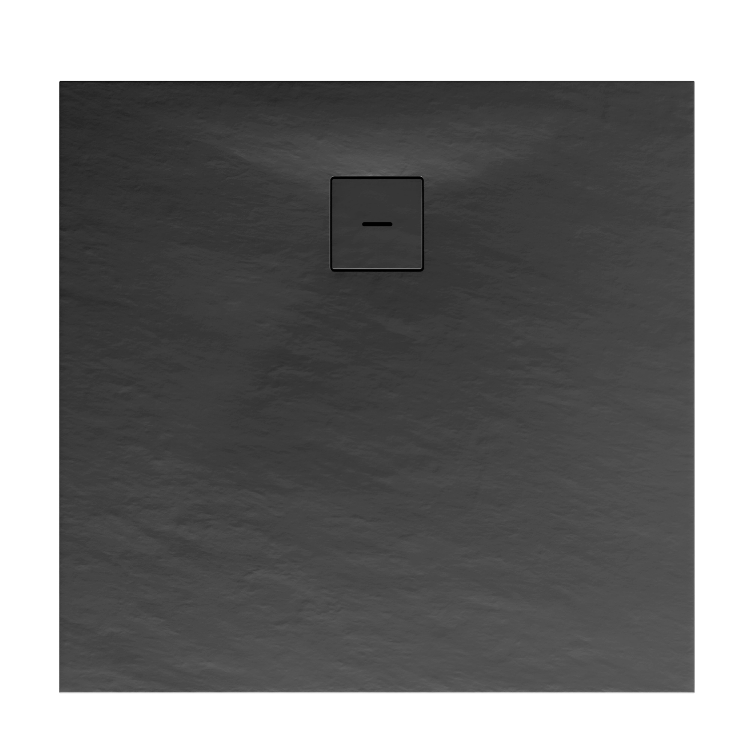 Schulte - plan Duschwanne aus Mineralguss mit Steinstruktur